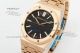 Replica Audemars Piguet Royal Oak 50th Anniversary Swiss 4302 Mechanical Black Dial Rose Gold Watch (2)_th.jpg